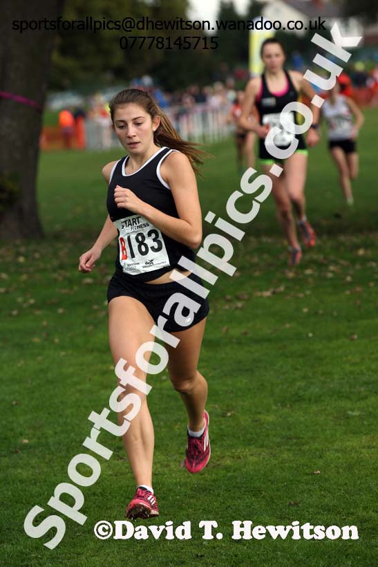Senior womens Northern Cross Country Relays, Graves Park, Sheffield. Photo: David T. Hewitson/Sports for All Pics